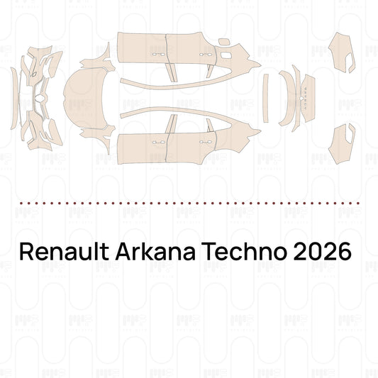 PPF precortado Renault Arkana Techno 2026