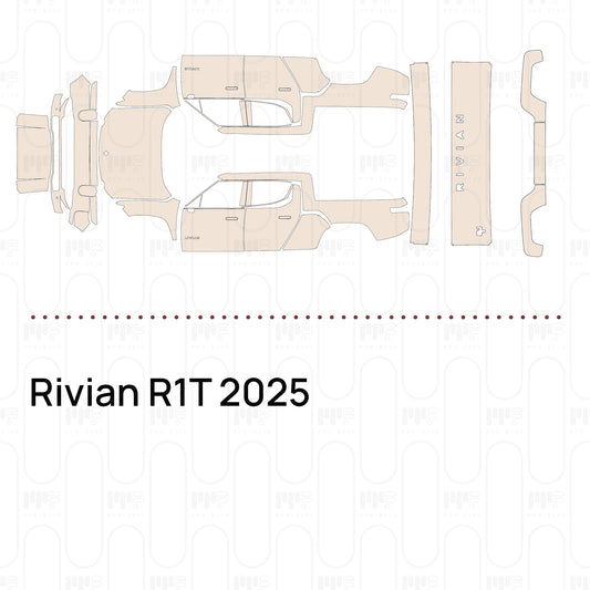 Pre-Cut PPF Rivian R1T 2025