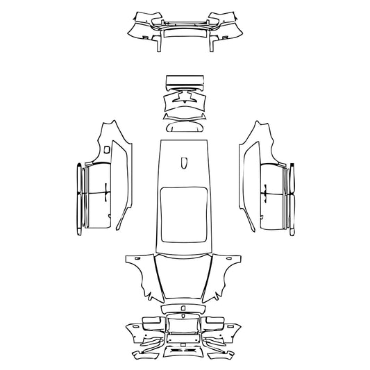 Pre-Cut PPF Rolls-Royce Cullinan 2020 - PPF-Kits