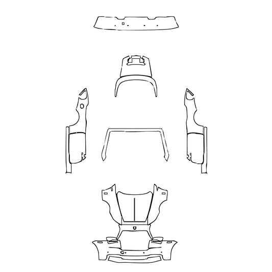 Pre-Cut PPF Rolls-Royce Dawn 2016 - PPF-Kits