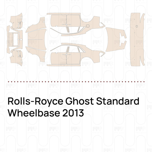 Pre-Cut PPF Rolls-Royce Ghost Standard Wheelbase 2013