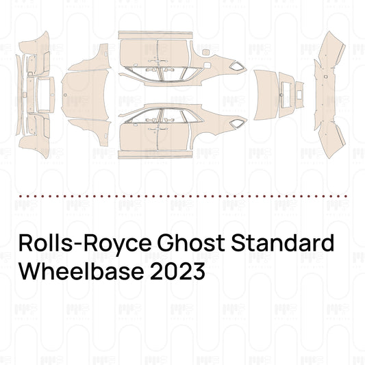 Pre-Cut PPF Rolls-Royce Ghost Standard Wheelbase 2023
