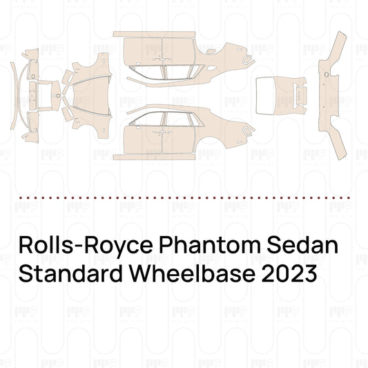 Pre-Cut PPF Rolls-Royce Phantom Sedan Standard Wheelbase 2023