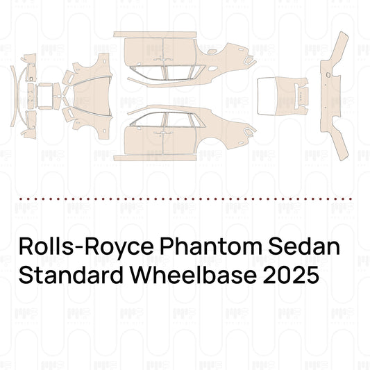 Pre-Cut PPF Rolls-Royce Phantom Sedan Standard Wheelbase 2025