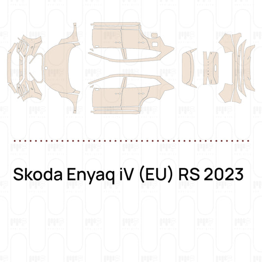 Pre-Cut PPF Skoda Enyaq iV (EU) RS 2023