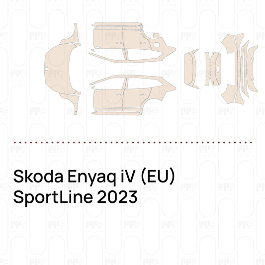 Pre-Cut PPF Skoda Enyaq iV (EU) SportLine 2023
