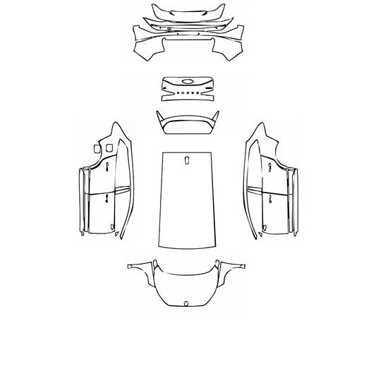 Pre-Cut PPF Skoda Enyaq iV (EU) SportLine 2025 - PPF-Kits