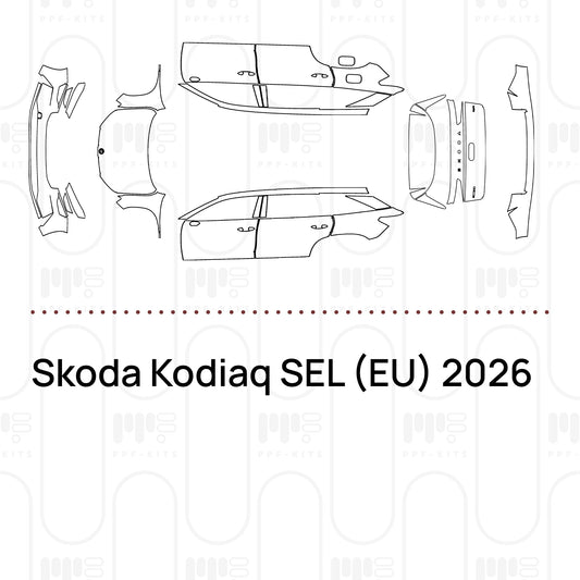 Pre-Cut PPF Skoda Kodiaq SEL (EU) 2026