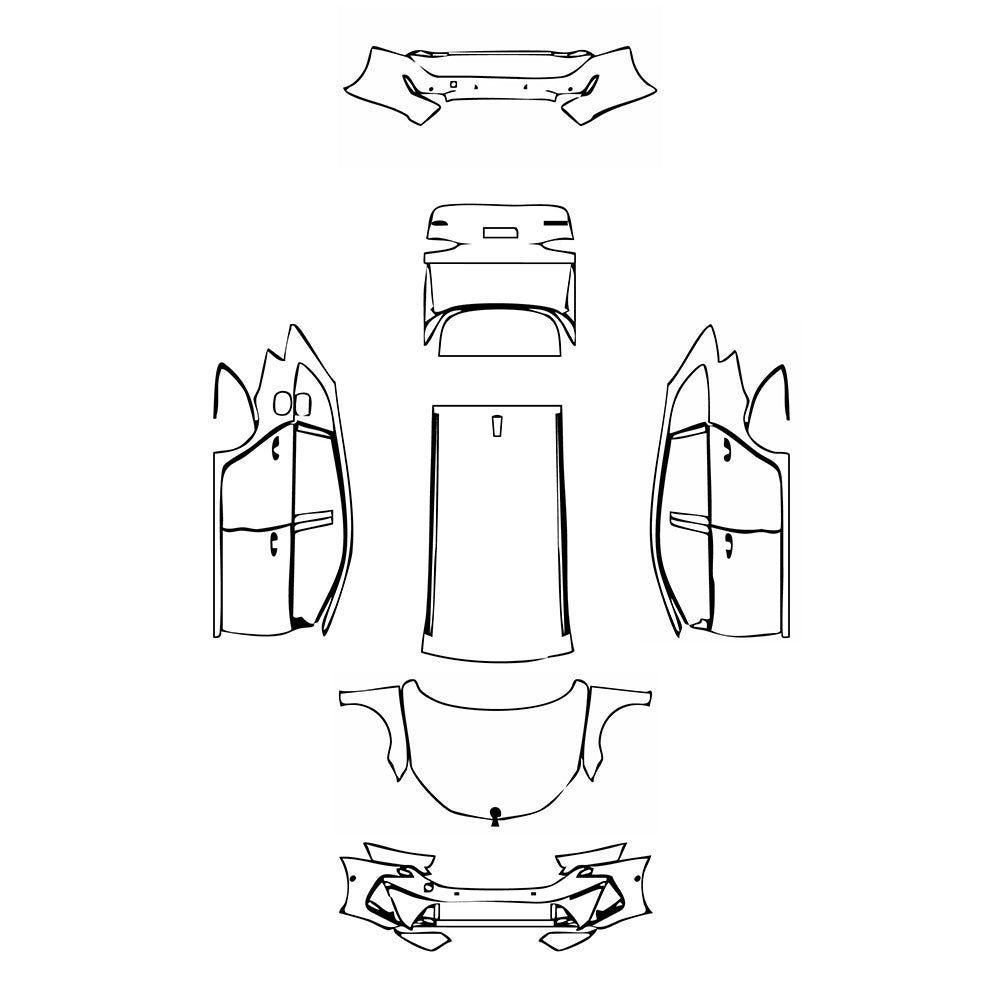 Pre-Cut PPF Skoda Octavia (EU) Estate VRS 2025 - PPF-Kits