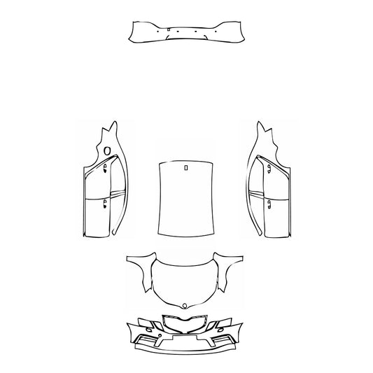 Pre-Cut PPF Skoda Octavia (EU) Hatch VRS 2018 - PPF-Kits