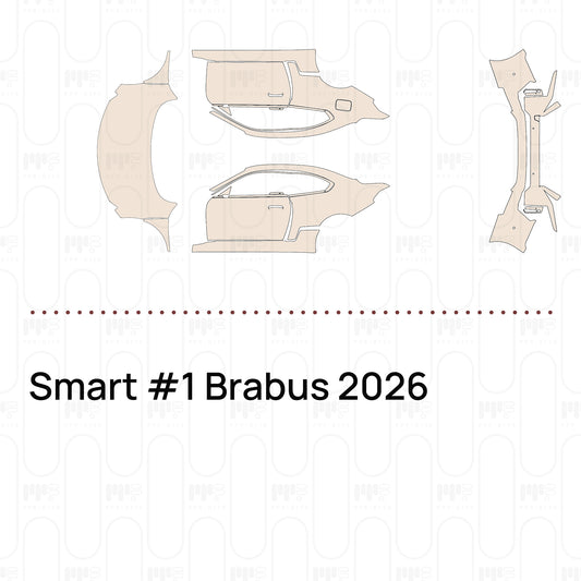 PPF precortado Smart #1 Brabus 2026
