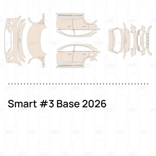 PPF precortado Smart #3 Base 2026