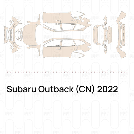 Pre-Cut PPF Subaru Outback (CN) 2022