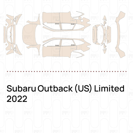 Pre-Cut PPF Subaru Outback (US) Limited 2022
