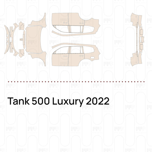 Tank 500 Luxury 2022 – Pre-Cut PPF