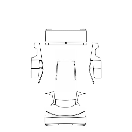 Pre-Cut PPF Tesla Cybertruck 2024 - PPF-Kits