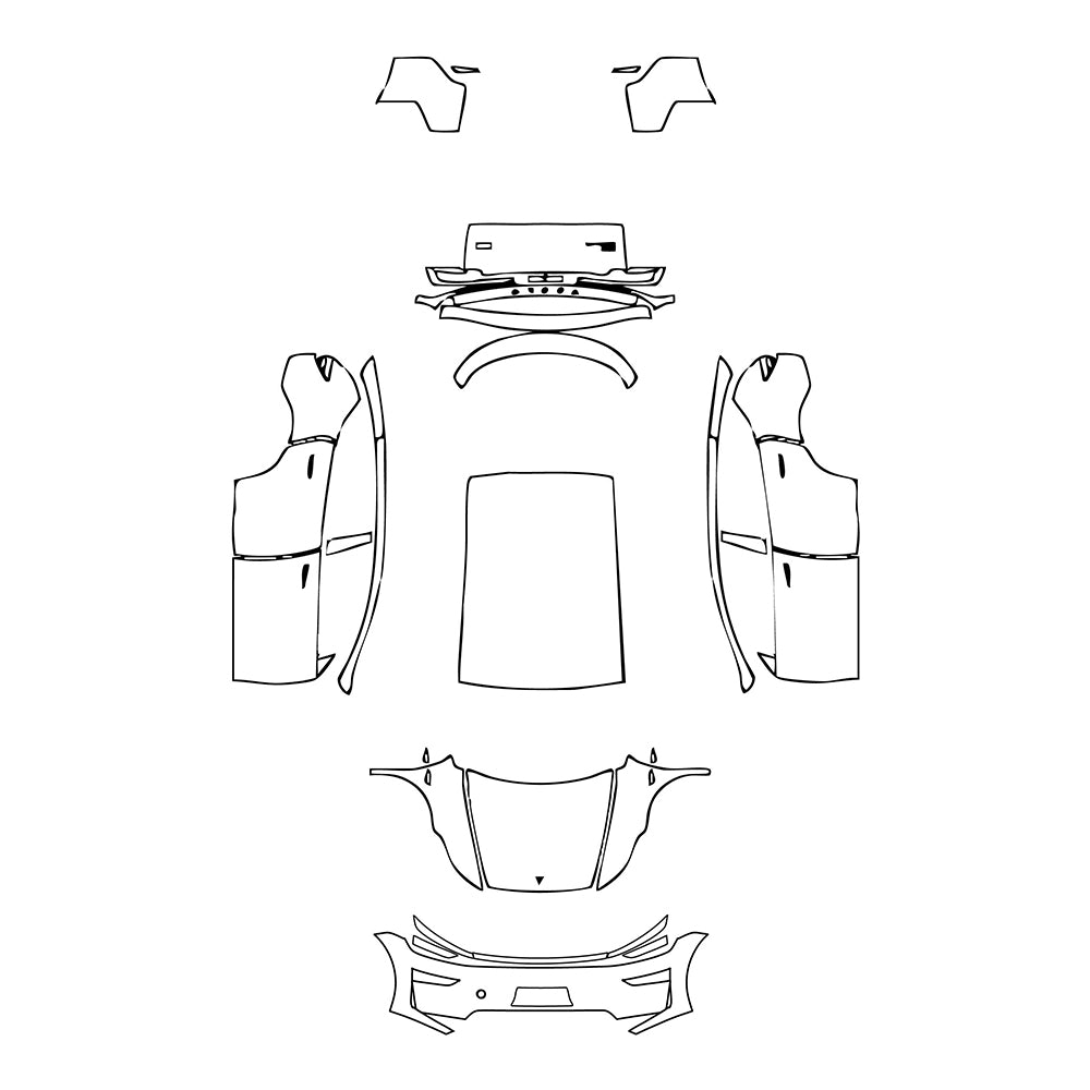 Pre-Cut PPF Tesla Model Y (Juniper) Base 2025 - PPF-Kits