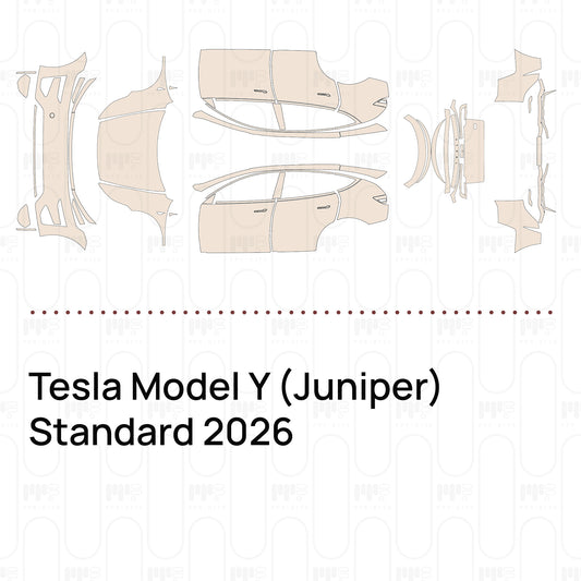 PPF precortado Tesla Model Y (Juniper) Standard 2026