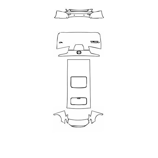 Pre-Cut PPF Toyota Alphard ALPHARD Executive Lounge S 2021 - PPF-Kits