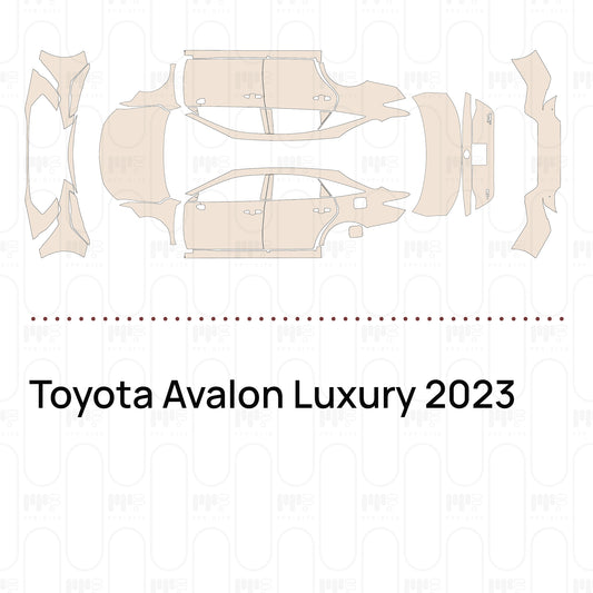 Pre-Cut PPF Toyota Avalon Luxury 2023