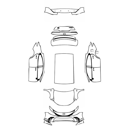 Pre-Cut PPF Toyota Camry (CN) Sport 2025 - PPF-Kits