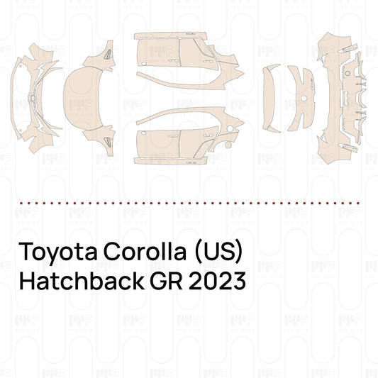 Pre-Cut PPF Toyota Corolla (US) Hatchback GR 2023