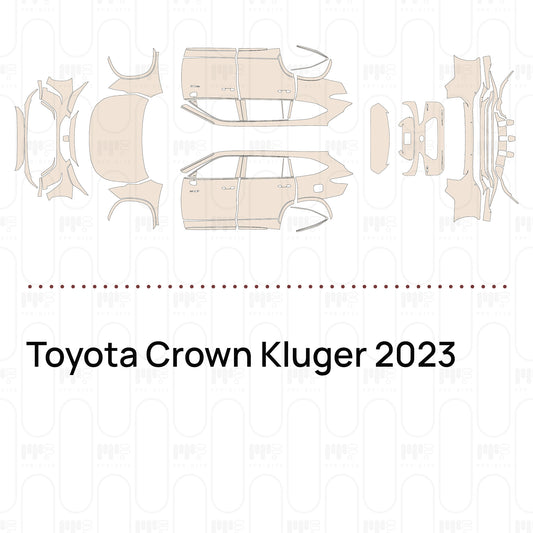 Pre-Cut PPF Toyota Crown Kluger 2023