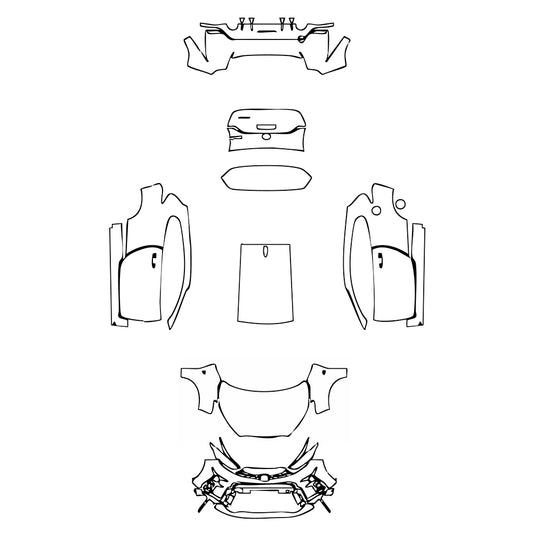 Pre-Cut PPF Toyota GR Yaris 2023 - PPF-Kits