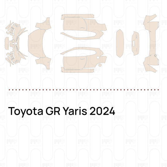 Pre-Cut PPF Toyota GR Yaris 2024