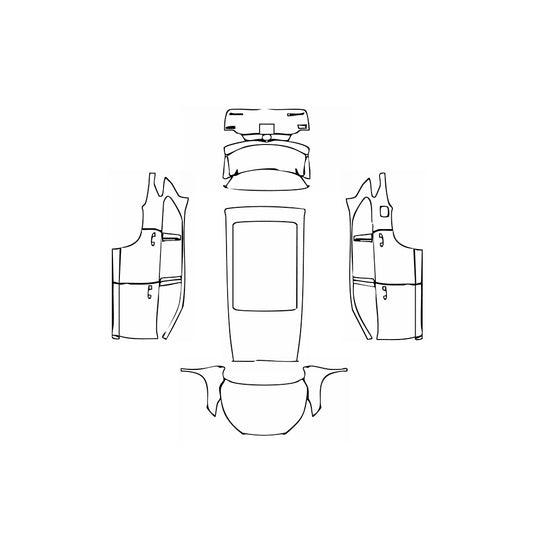 Pre-Cut PPF Toyota Highlander (CN) 2017 - PPF-Kits