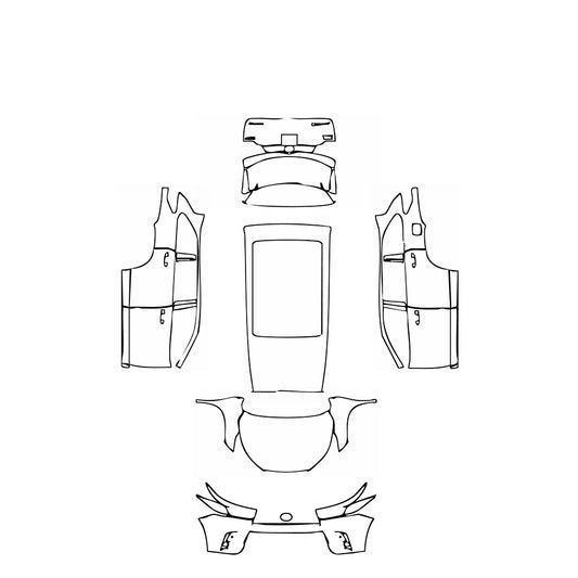 Pre-Cut PPF Toyota Highlander (CN) 2021 - PPF-Kits