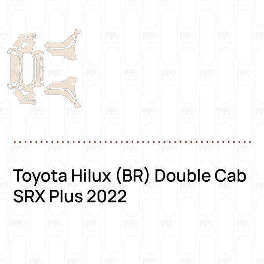 Pre-Cut PPF Toyota Hilux (BR) Double Cab SRX Plus 2022