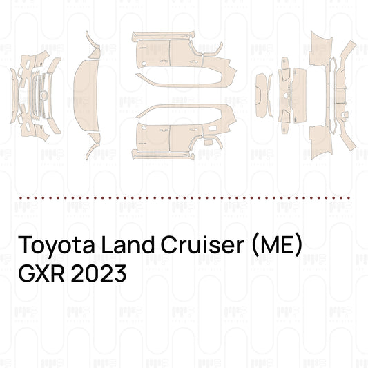 Pre-Cut PPF Toyota Land Cruiser (ME) GXR 2023