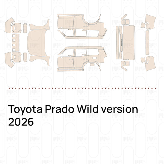 Pre-Cut PPF Toyota Prado Wild version 2026