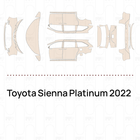 Pre-Cut PPF Toyota Sienna Platinum 2022