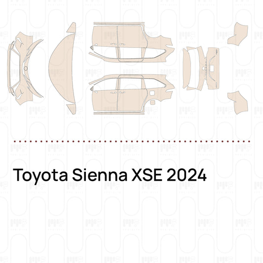 Pre-Cut PPF Toyota Sienna XSE 2024