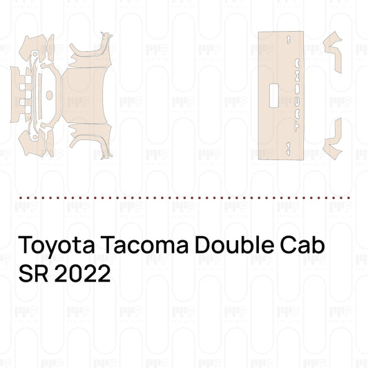 Pre-Cut PPF Toyota Tacoma Double Cab SR 2022