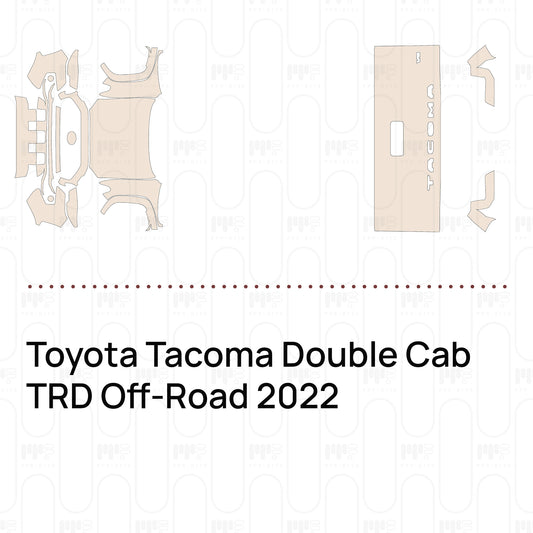 Pre-Cut PPF Toyota Tacoma Double Cab TRD Off-Road 2022