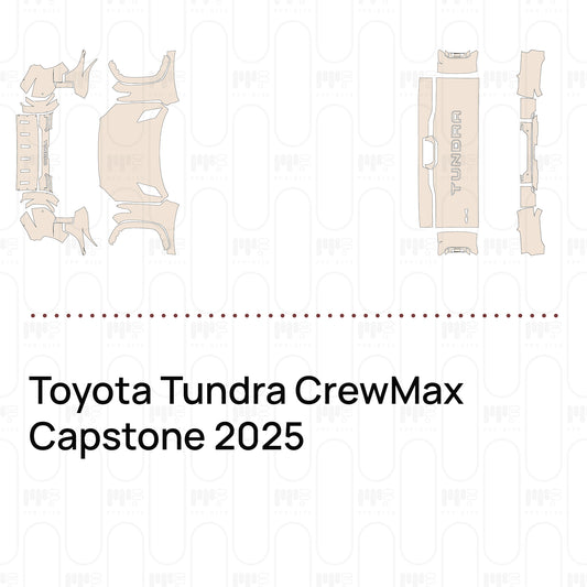 Pre-Cut PPF Toyota Tundra CrewMax Capstone 2025