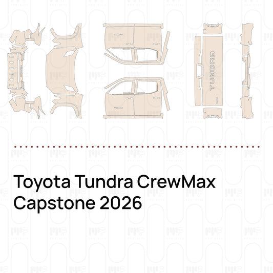 Pre-Cut PPF Toyota Tundra CrewMax Capstone 2026