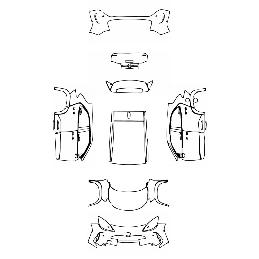 Pre-Cut PPF Toyota Yaris Cross Design 2021 - PPF-Kits