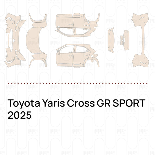 Pre-Cut PPF Toyota Yaris Cross GR SPORT 2025