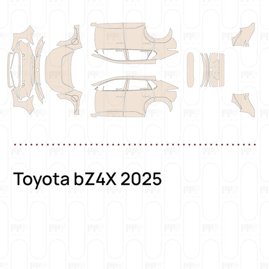 Pre-Cut PPF Toyota bZ4X 2025