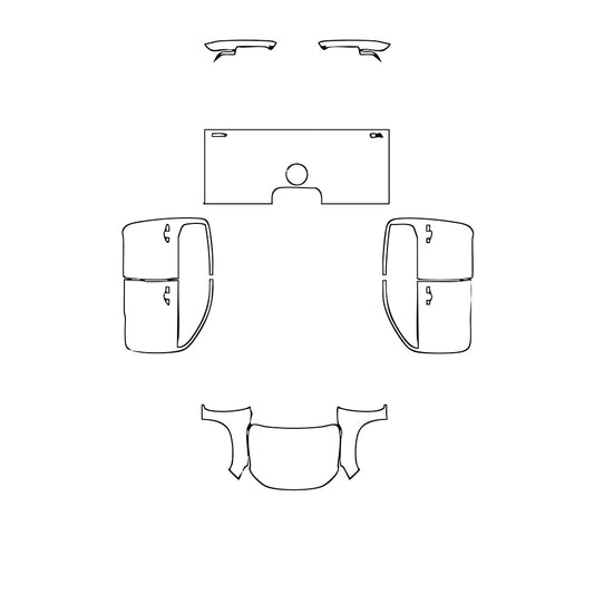 Pre-Cut PPF Volkswagen Amarok Style 2025 - PPF-Kits