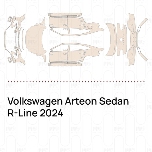 PPF precortado Volkswagen Arteon Sedan R-Line 2024