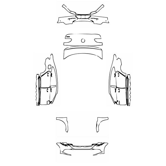 Pre-Cut PPF Volkswagen Arteon Sedan base 2020 - PPF-Kits