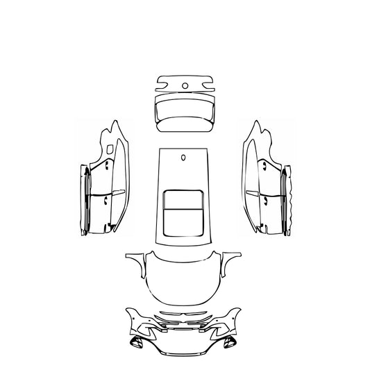 Pre-Cut PPF Volkswagen Arteon Shooting Brake R-Line 2021 - PPF-Kits