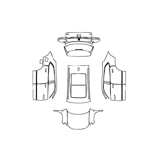 Pre-Cut PPF Volkswagen Atlas Cross Sport (US) SEL Premium R-Line 2024 - PPF-Kits