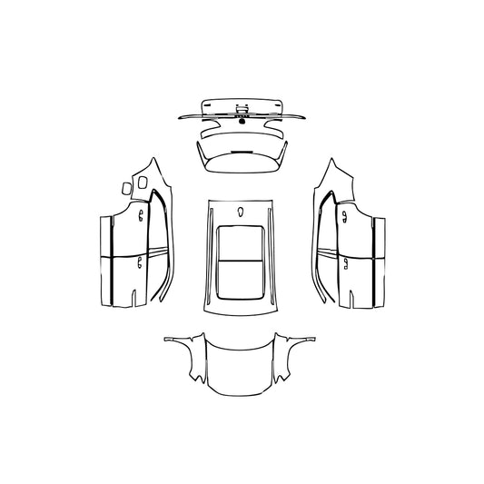 Pre-Cut PPF Volkswagen Atlas Cross Sport (US) SEL R-Line 2021 - PPF-Kits