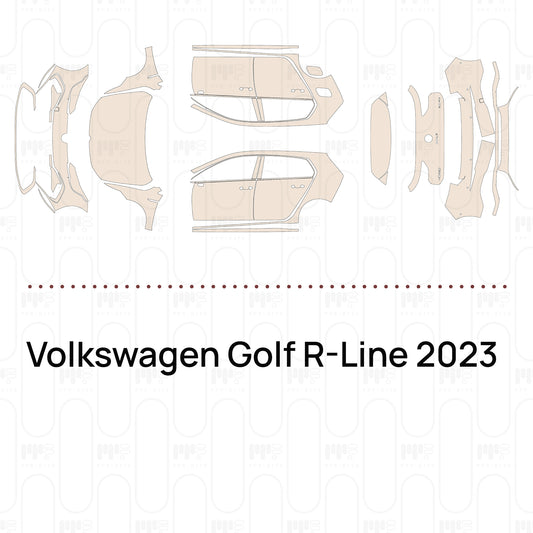 PPF precortado Volkswagen Golf R-Line 2023